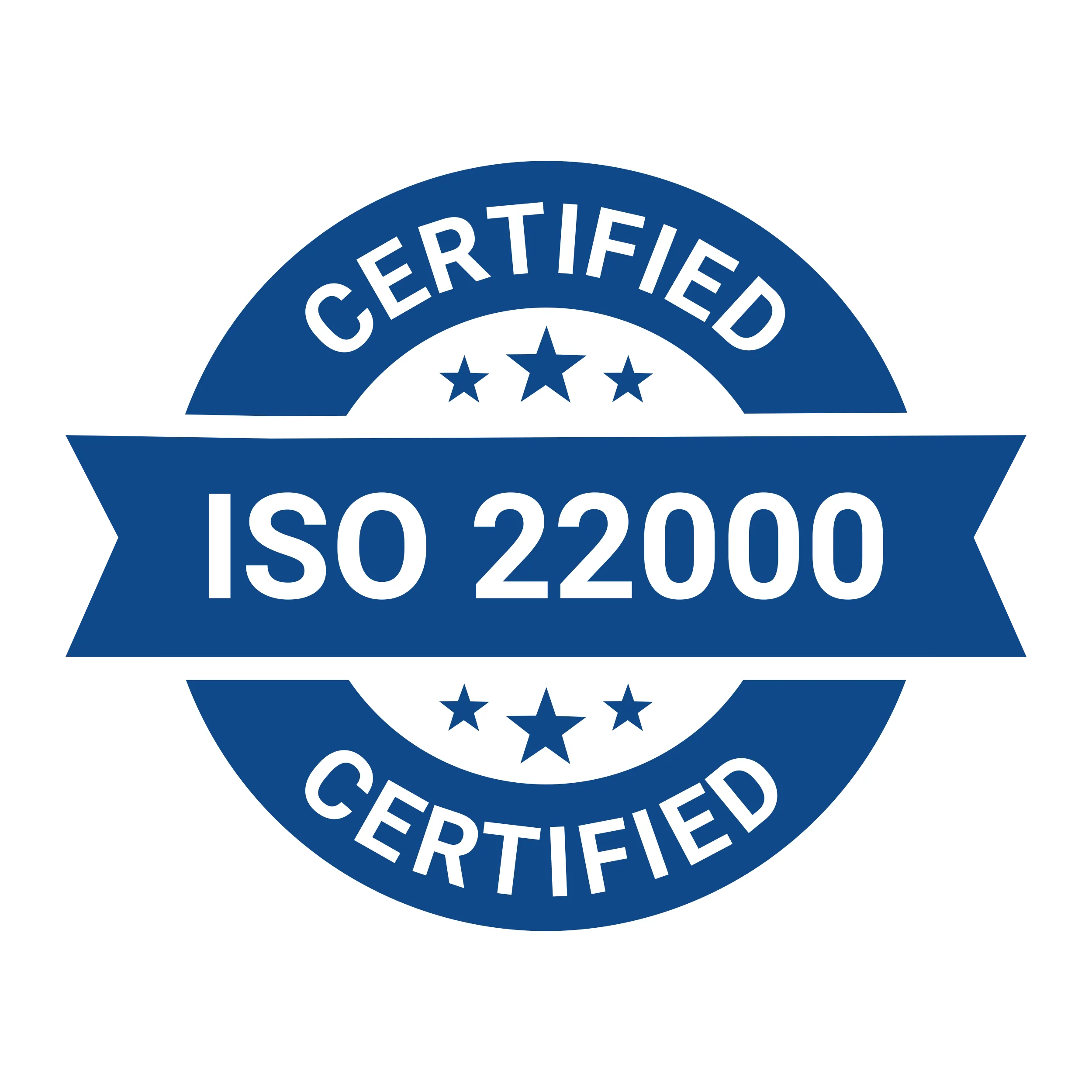 ISO 22000:2018 Certified
