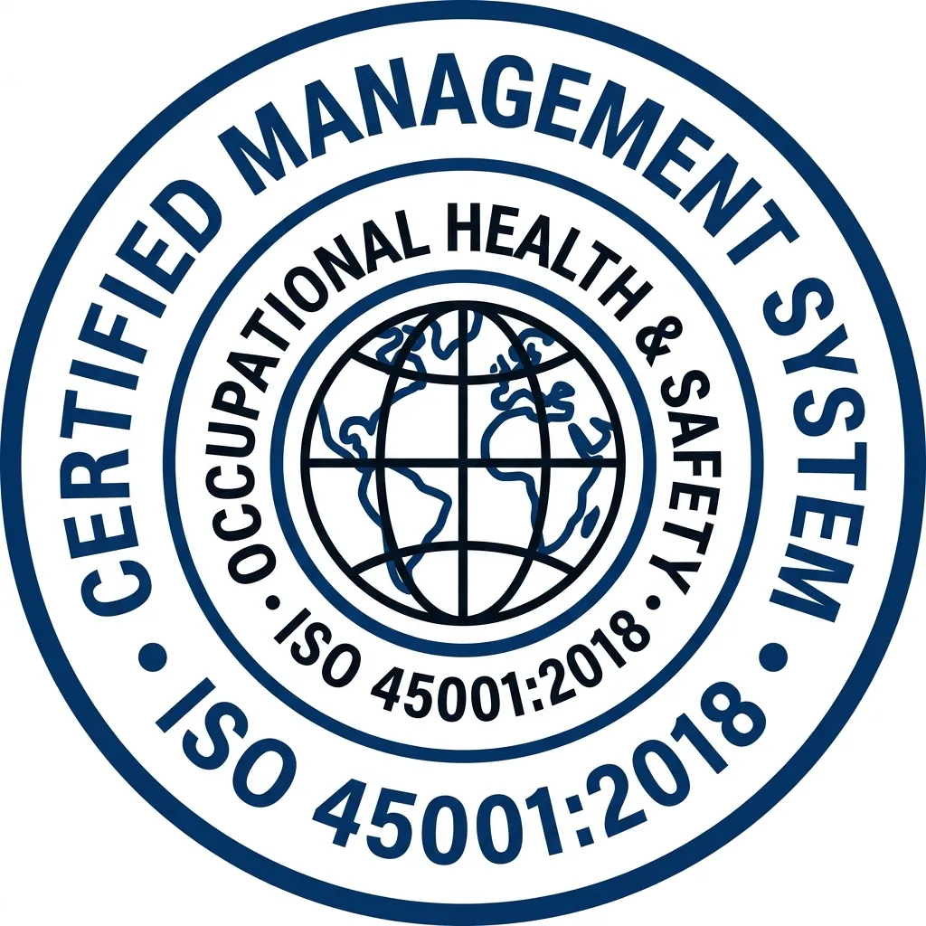 ISO 45001:2018 Certified